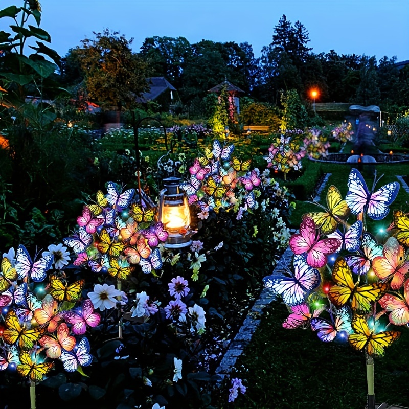 Smart Garden Lamp - Солнечные светодиодные садовые фонари-бабочки, водонепроницаемые красочные