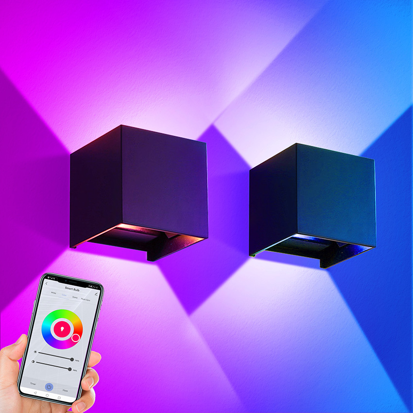 Smart Garden Arduino - Уличный настенный светильник LED 12 Вт