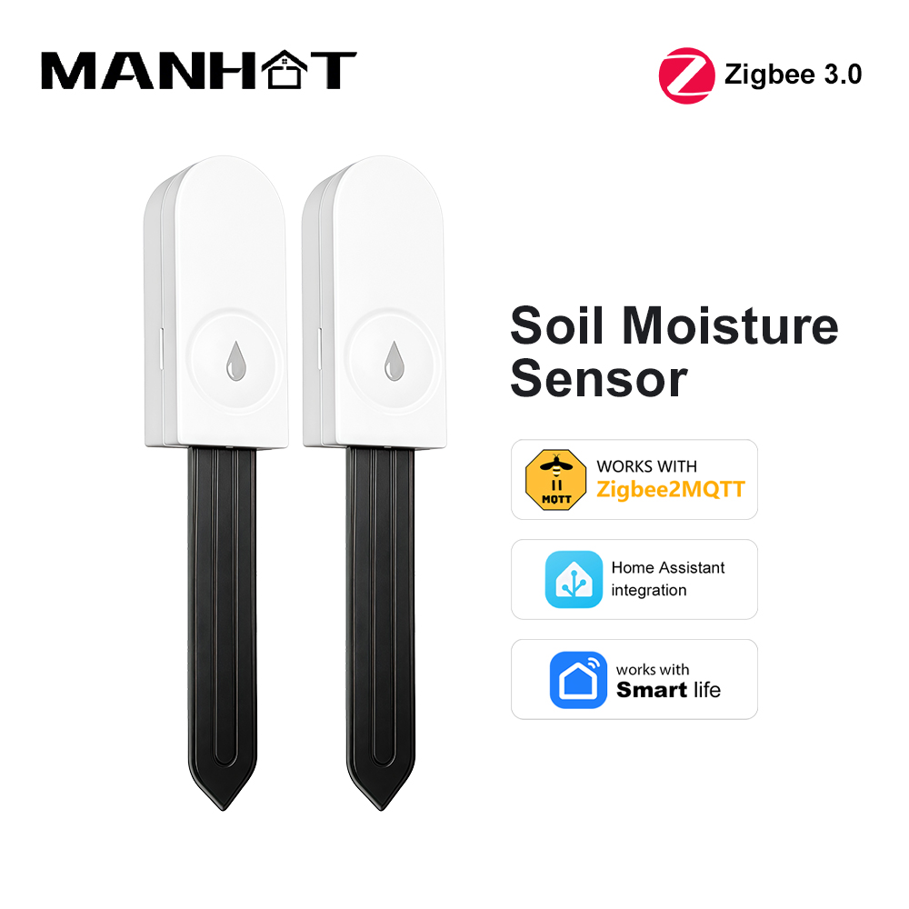 Smart Garden Outdoor - Датчик влажности почвы Zigbee 3.0, термогигрометр