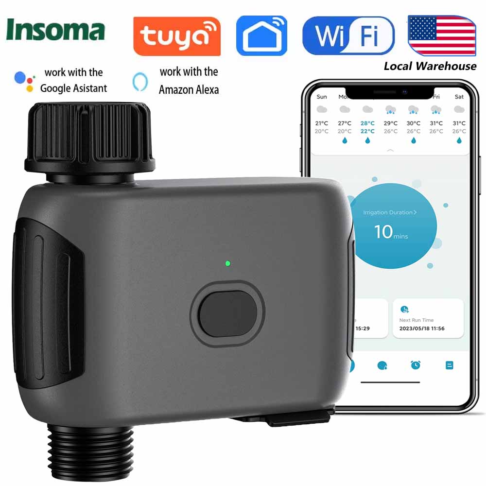 Smart Garden Hose - Автоматический таймер полива INSOMA с Wi-Fi,