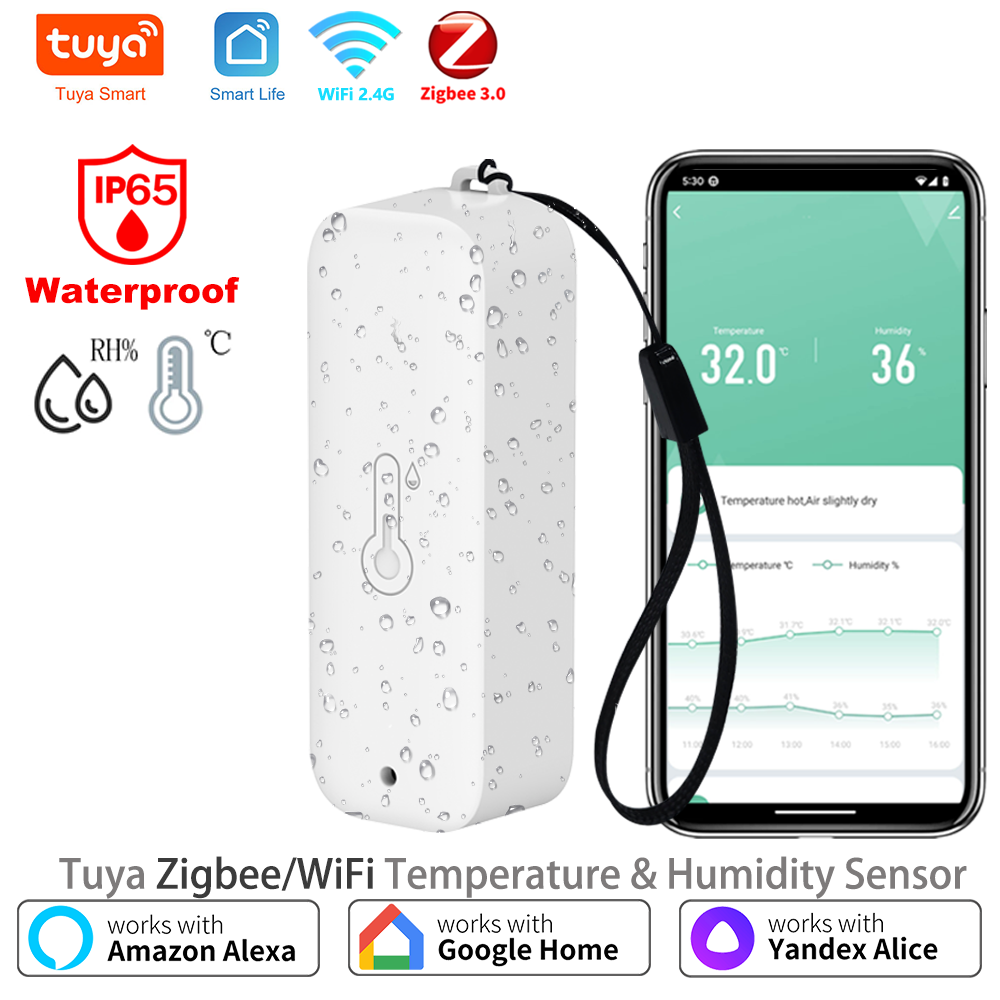 Smart Garden Arduino - Tuya Zigbee/WiFi уличный датчик температуры и