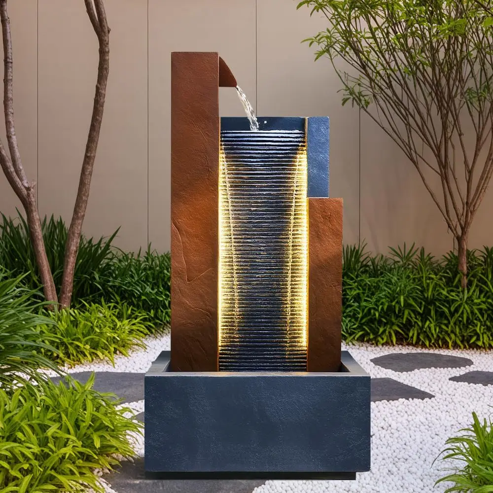 Smart Garden Offices - Умный большой уличный фонтан-водопад - Декоративный