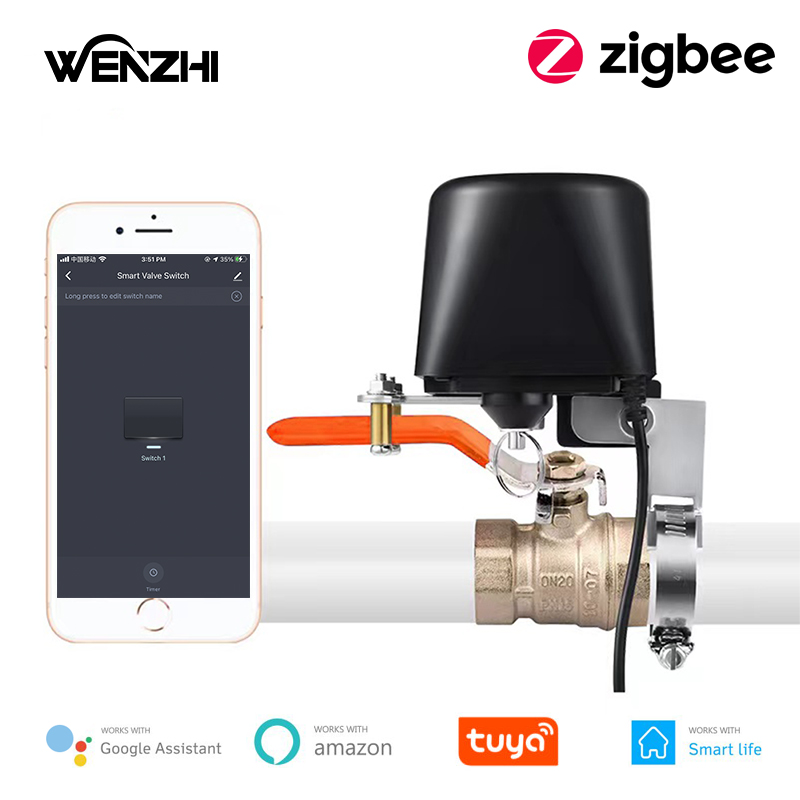 Smart Garden Zigbee - Система дистанционного управления водяным/газовым клапаном ZigBee