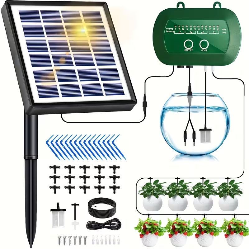 Smart Garden Hose - Солнечный автоматический комплект для полива сада,