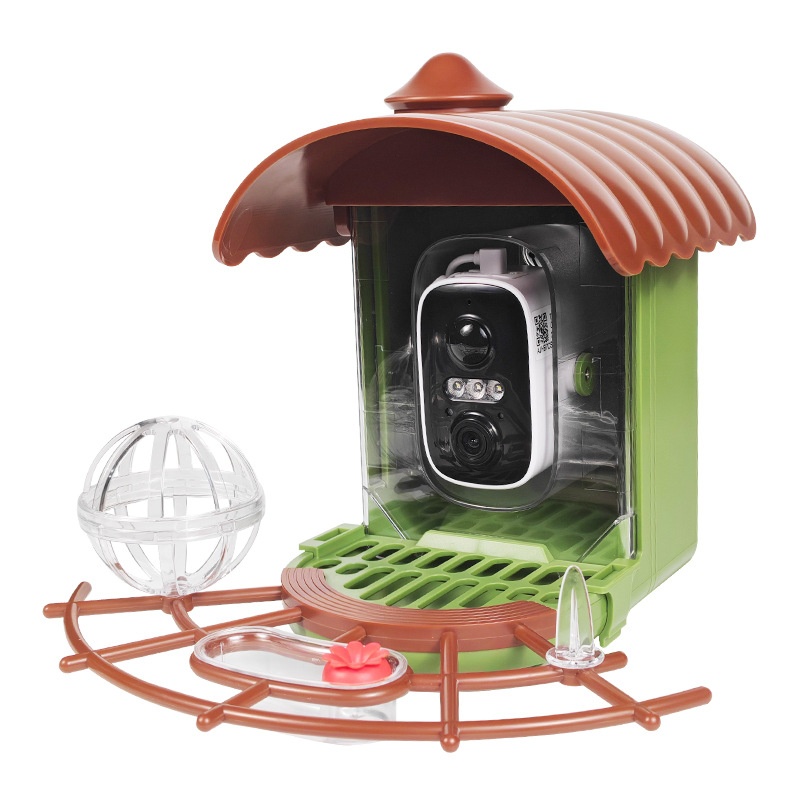 Smart Bird Feeder Camera - Уличная автоматическая умная кормушка для птиц