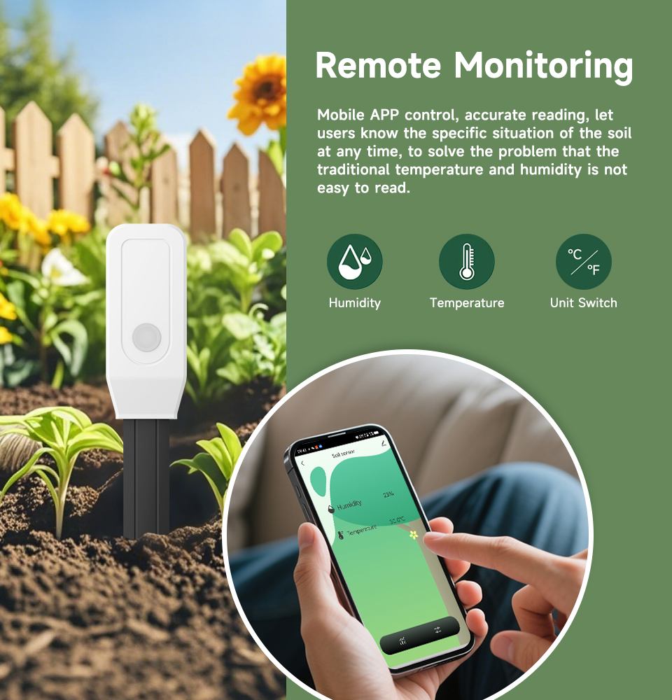 Умный датчик-тестер почвы, изм – обзор и цена Smart Garden Zigbee