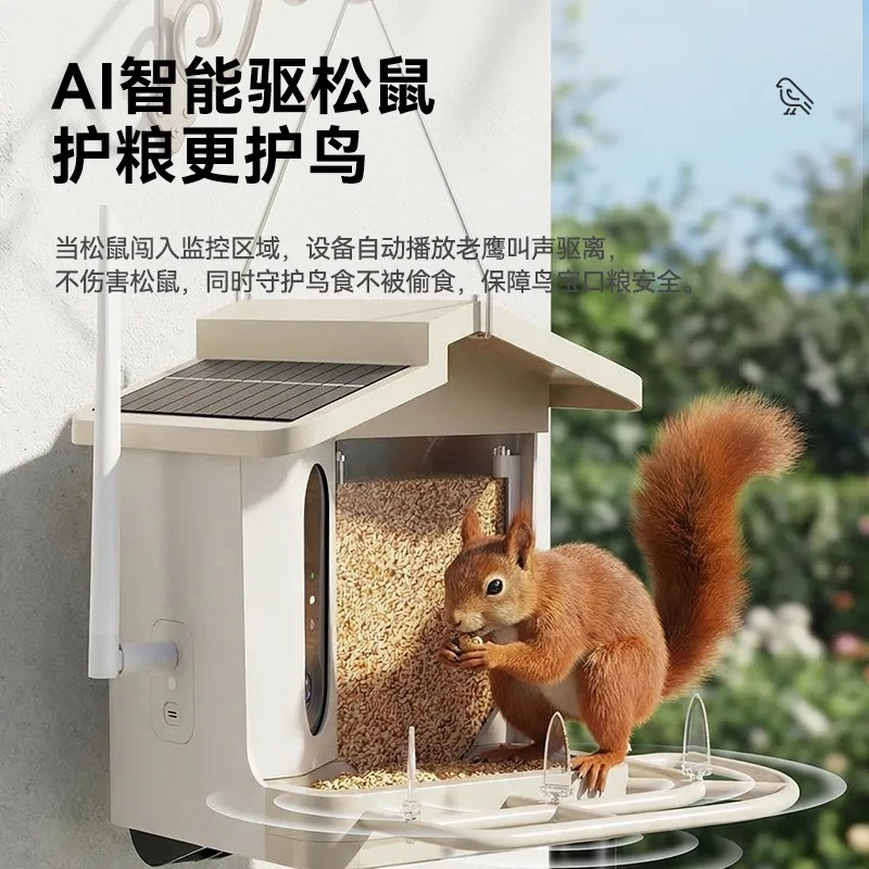 Умная кормушка для птиц с HD-к – обзор и цена Smart Bird Feeder Camera