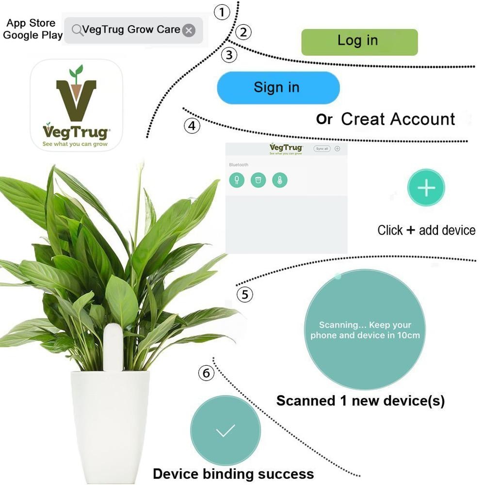HHCC цветочный монитор Флора с – обзор и цена Smart Garden Xiaomi