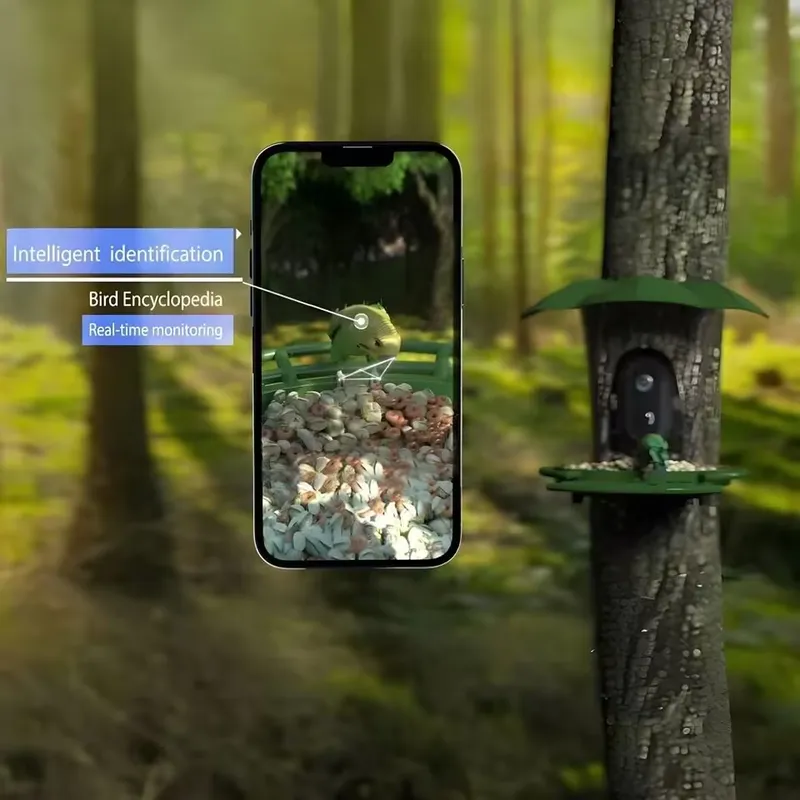 Умная кормушка для птиц Elecpe – обзор и цена Smart Bird Feeder Camera