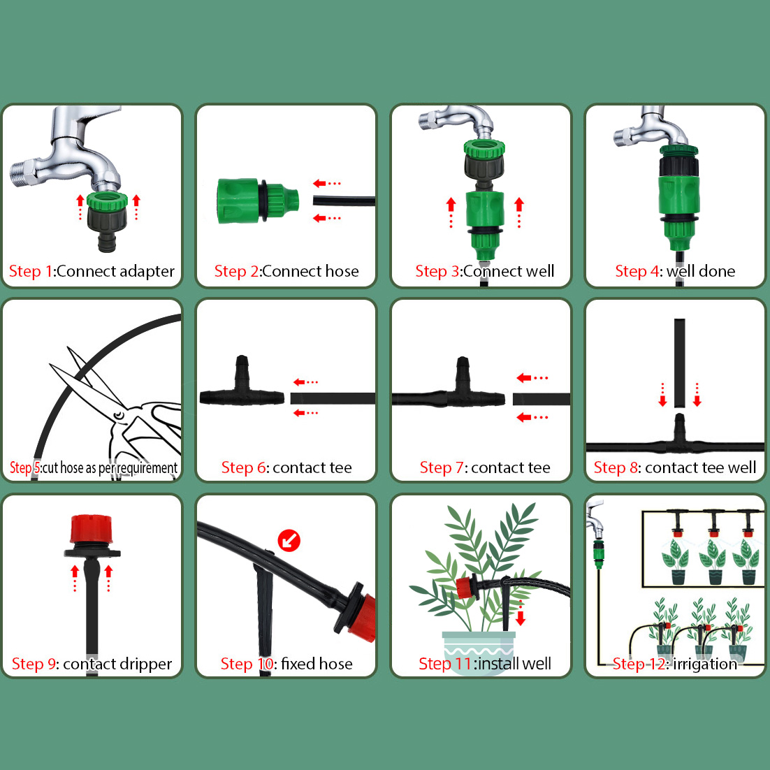 Теплица, 15-30 м, рандомный ав – обзор и цена Smart Garden Hose