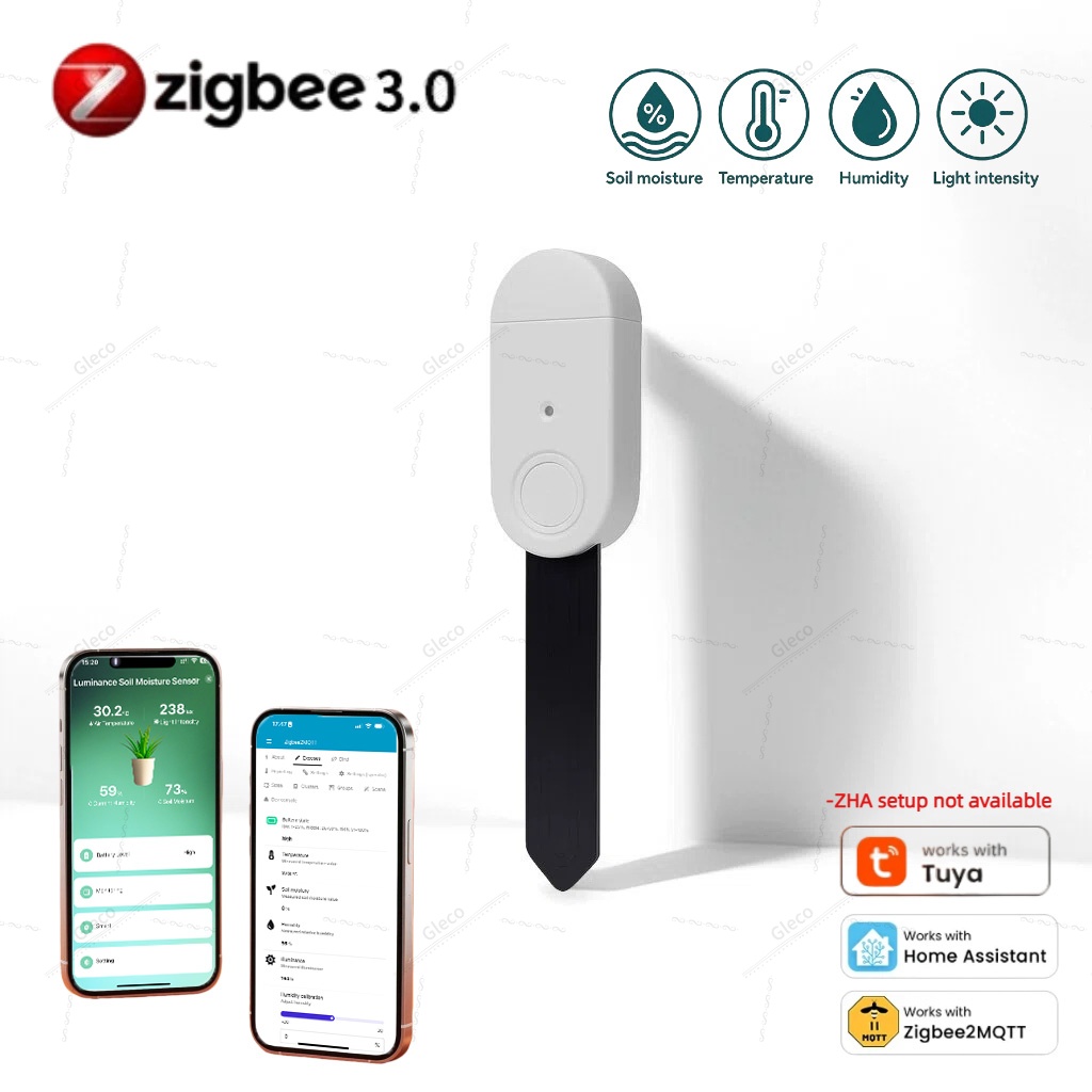Датчик влажности почвы, темпер – обзор и цена Smart Garden Zigbee