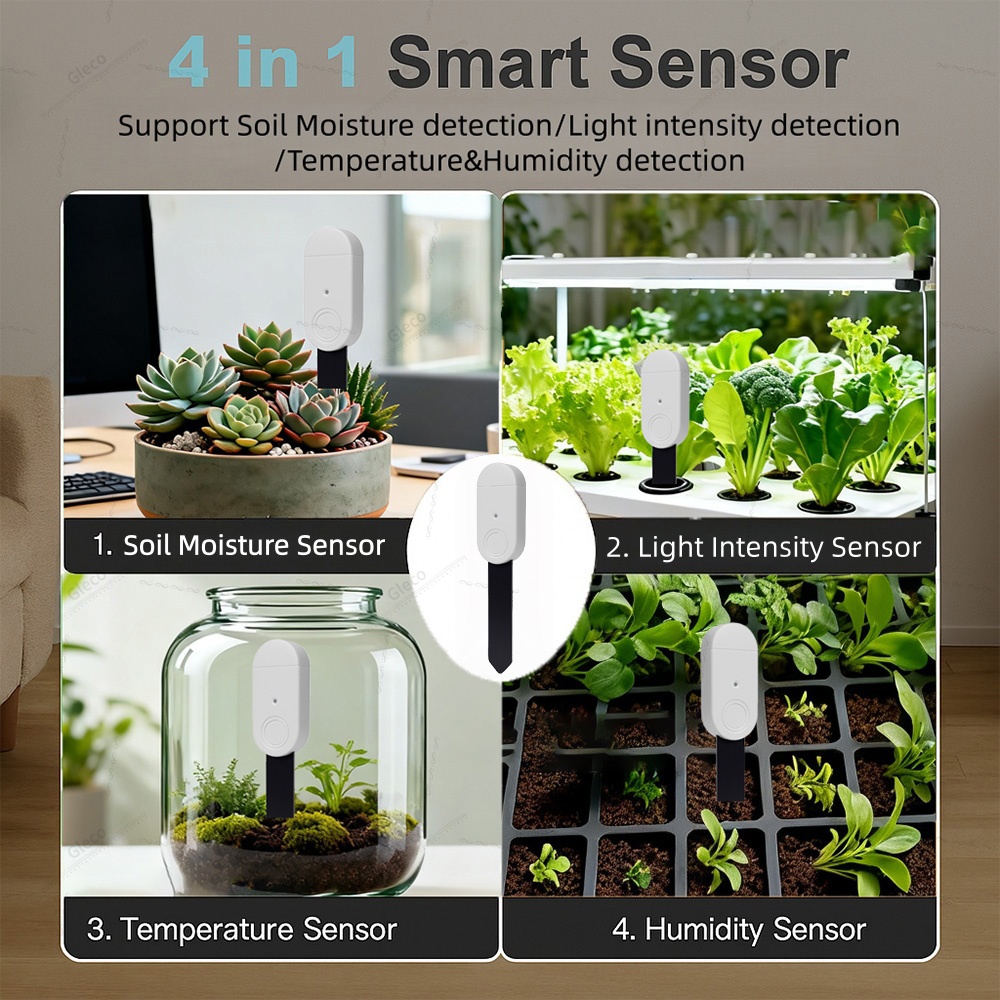 Датчик влажности почвы, темпер – обзор и цена Smart Garden Zigbee