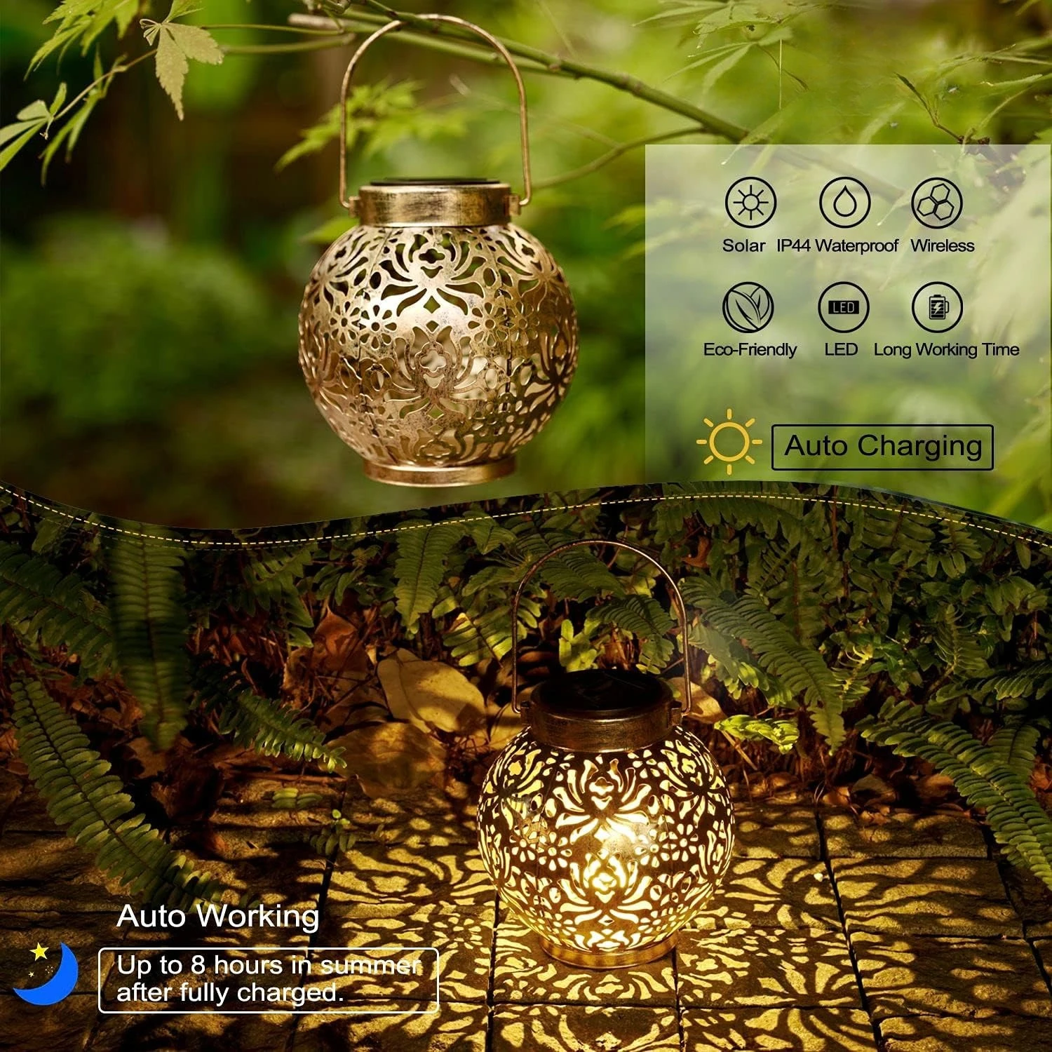 1-6 шт. марокканских солнечных – обзор и цена Smart Garden Lamp