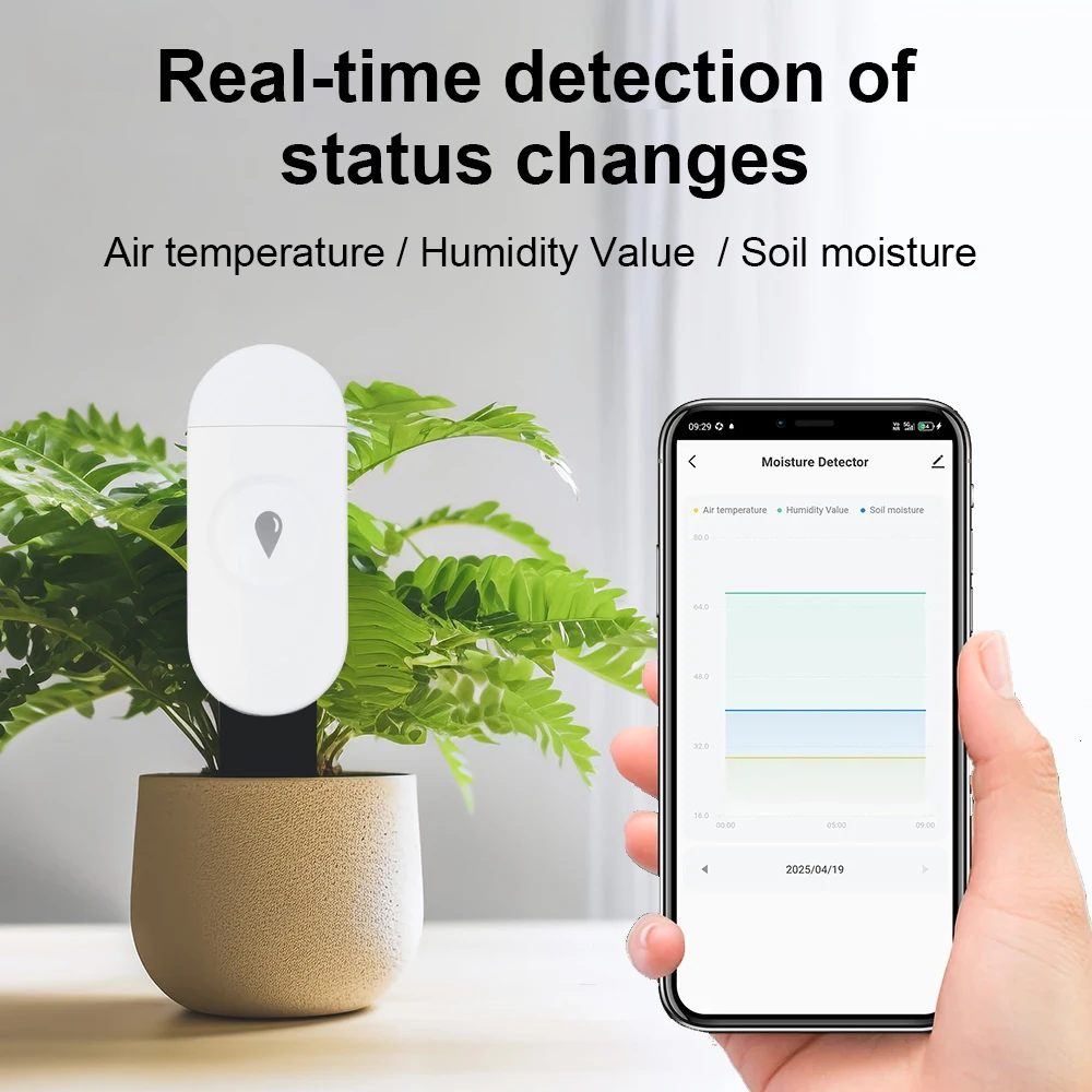 Tuya Zigbee детектор температу – обзор и цена Smart Garden Zigbee