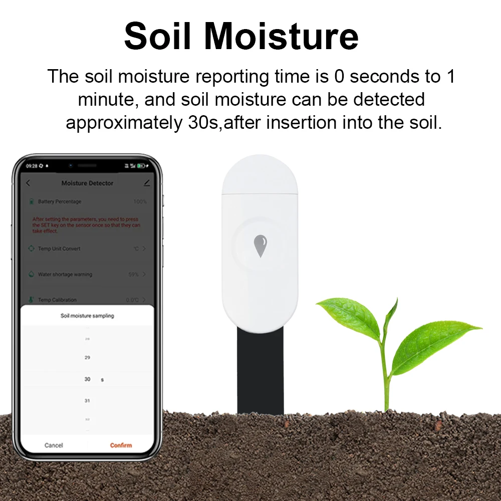 Tuya Zigbee детектор температу – обзор и цена Smart Garden Zigbee