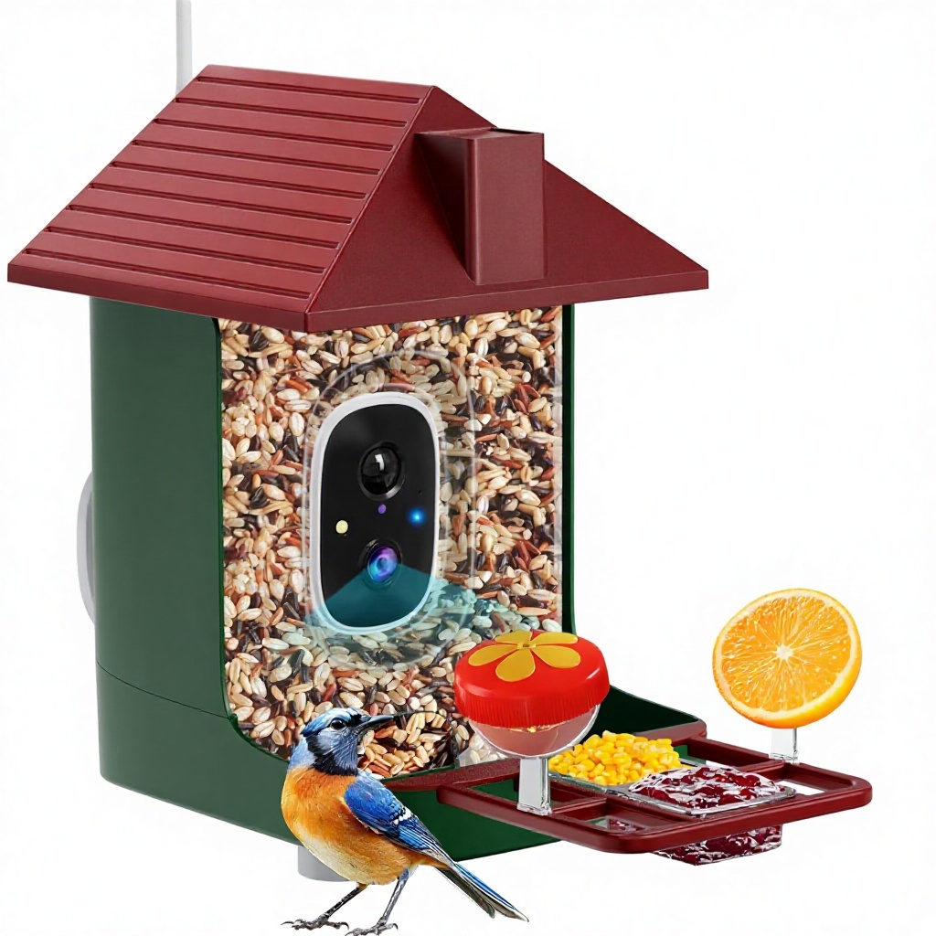 Умная камера-кормушка для птиц – обзор и цена Smart Bird Feeder Camera