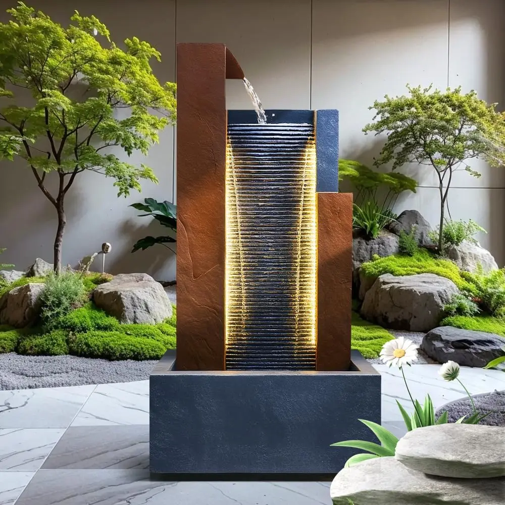 Умный большой уличный фонтан-в – обзор и цена Smart Garden Offices