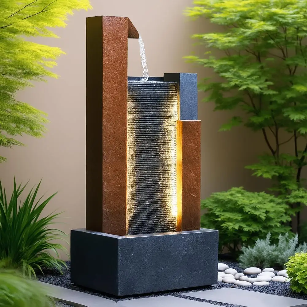 Умный большой уличный фонтан-в – обзор и цена Smart Garden Offices