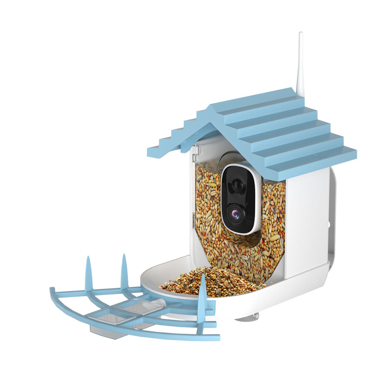 Солнечная лесная кормушка для  – обзор и цена Smart Bird Feeder Camera