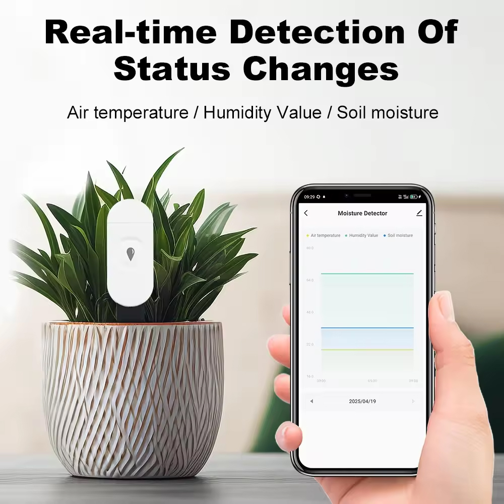 Tuya Zigbee детектор температу – обзор и цена Smart Garden Zigbee