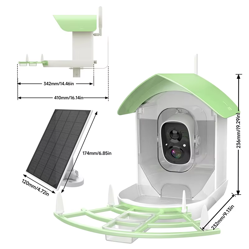 Камера для кормушки для птиц с – обзор и цена Smart Bird Feeder Camera