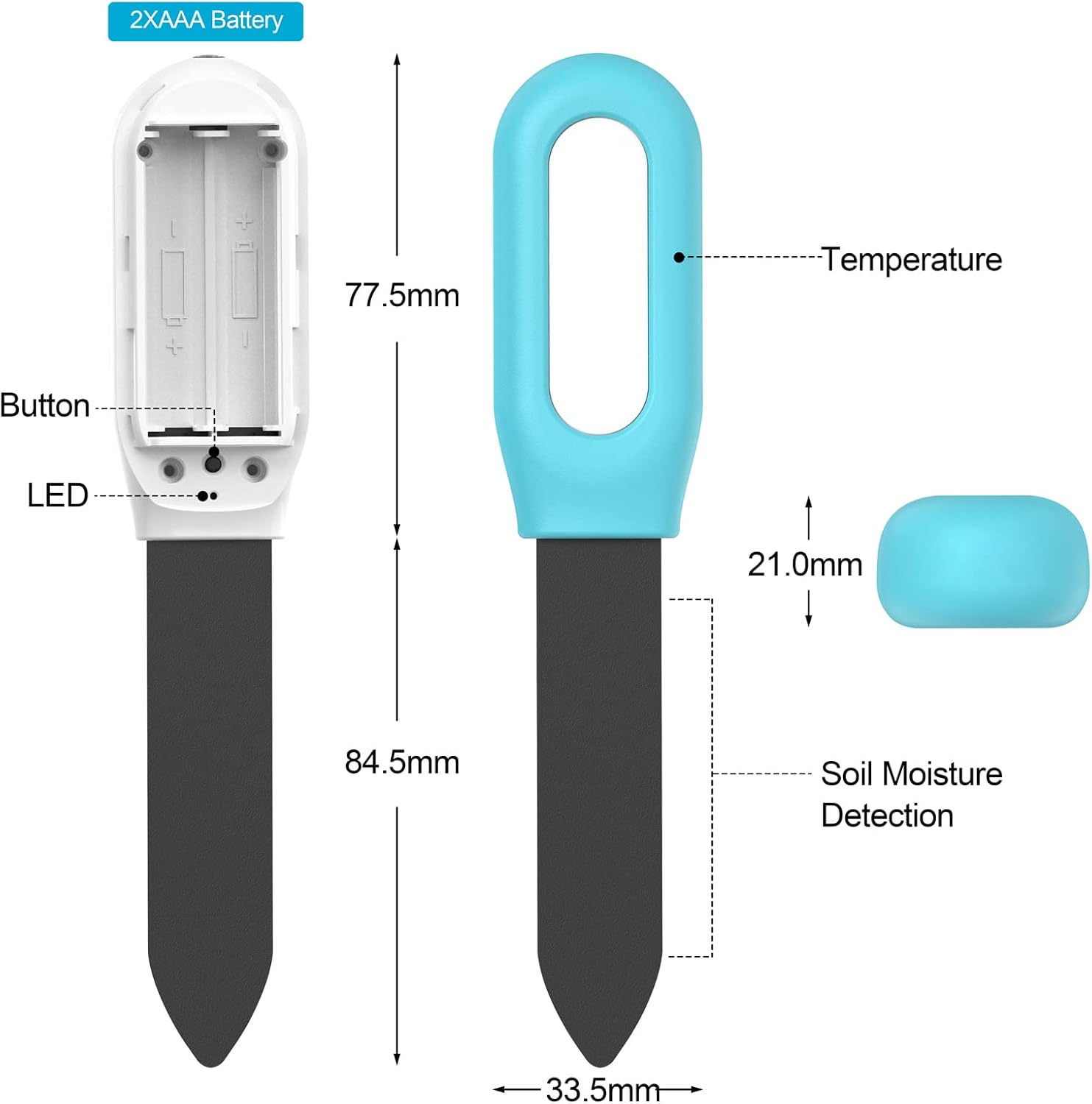 Умный тестер почвы Tuya Blueto – обзор и цена Smart Garden Zigbee