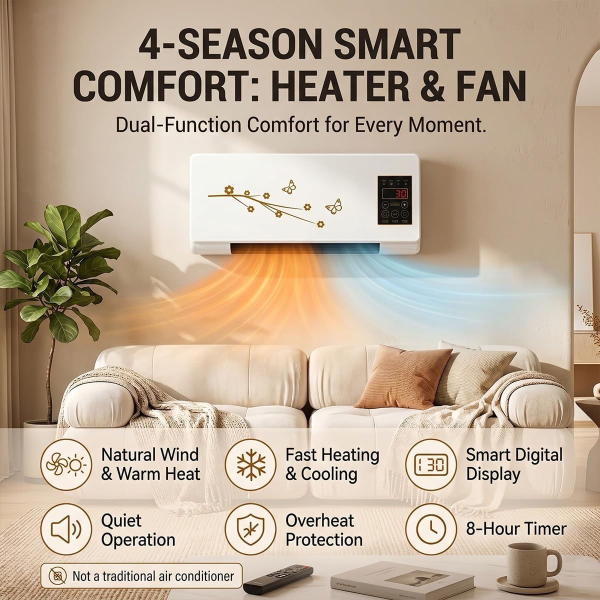 Портативный настенный кондицио – обзор и цена Smart Garden Offices